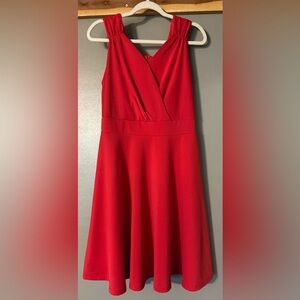 Women’s Size Large Grace Karin Sleeveless Wrap V-Neck A-Line Dress